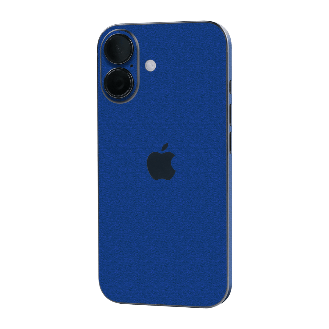 iPhone 16 Luxuria Admiral Blue 3D Textured Skin Wrap Sticker Decal Cover Protector by QSKINZ | qskinz.com