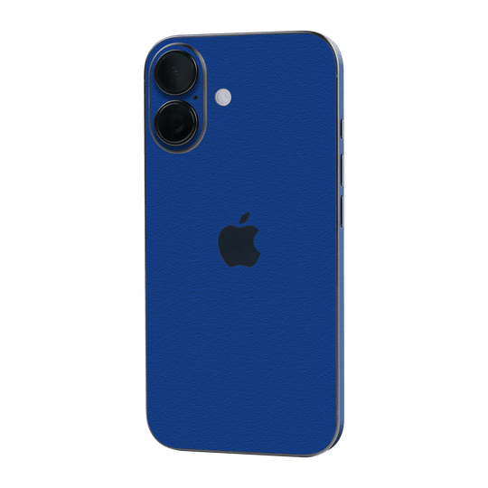 iPhone 16 Luxuria Admiral Blue 3D Textured Skin Wrap Sticker Decal Cover Protector by QSKINZ | qskinz.com