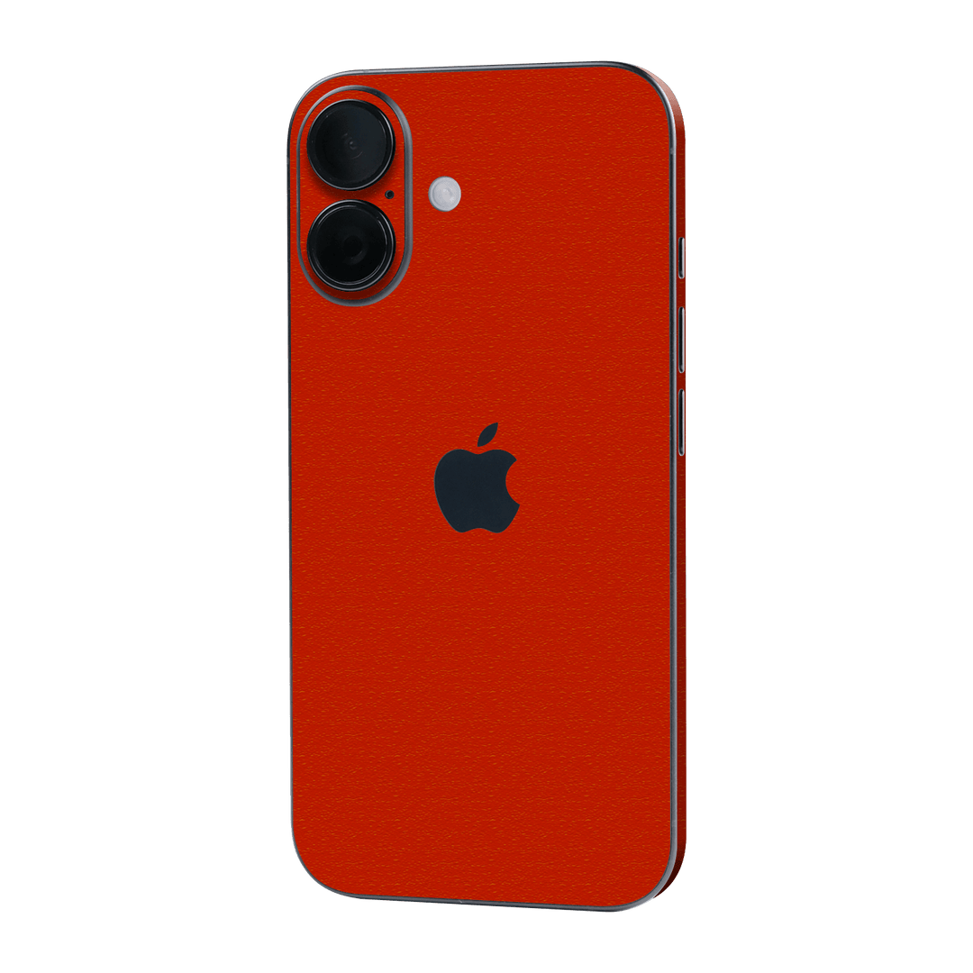 iPhone 16 Luxuria Red Cherry Juice Matt 3D Textured Skin Wrap Sticker Decal Cover Protector by QSKINZ | qskinz.com