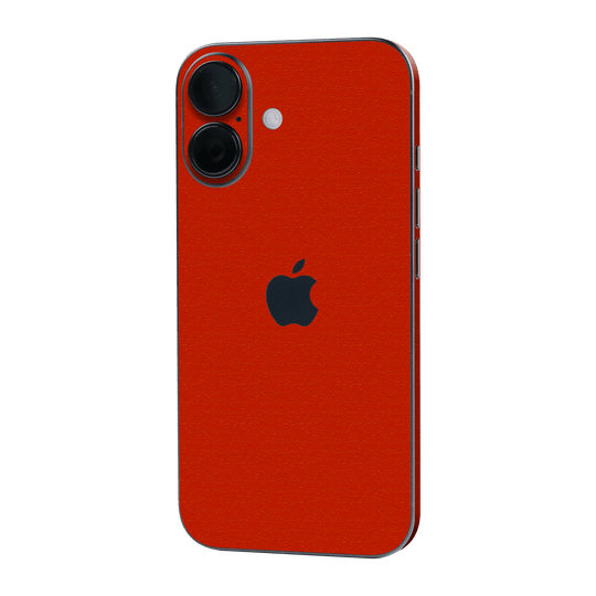 iPhone 16 Luxuria Red Cherry Juice Matt 3D Textured Skin Wrap Sticker Decal Cover Protector by QSKINZ | qskinz.com