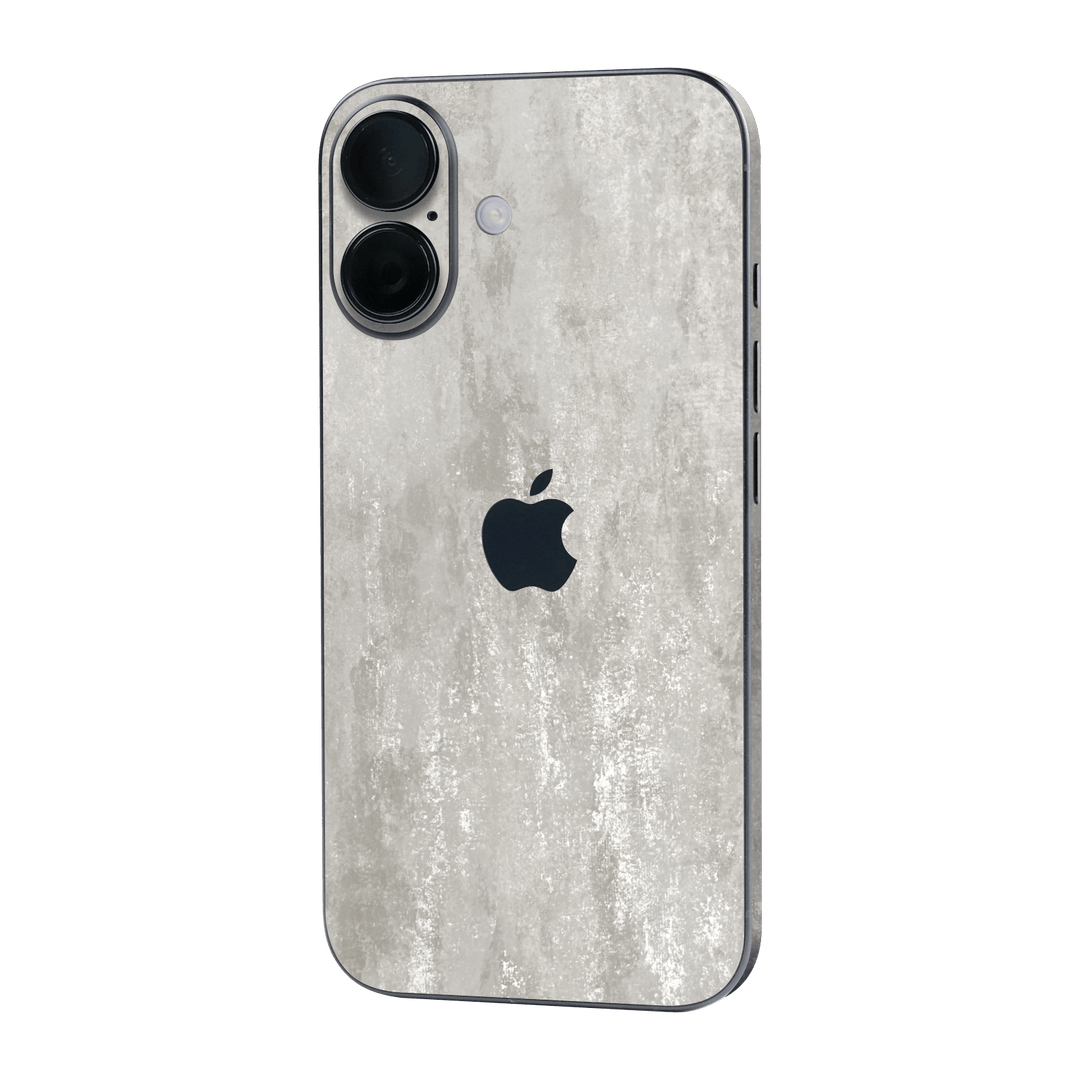 iPhone 16 Luxuria Silver Stone Skin Wrap Sticker Decal Cover Protector by QSKINZ | qskinz.com