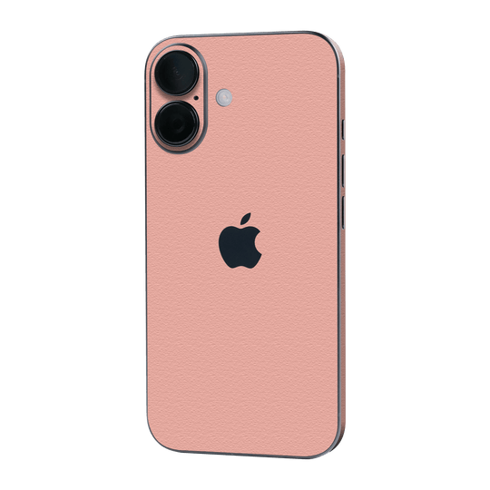 iPhone 16 Luxuria Soft Pink 3D Textured Skin Wrap Sticker Decal Cover Protector by QSKINZ | qskinz.com