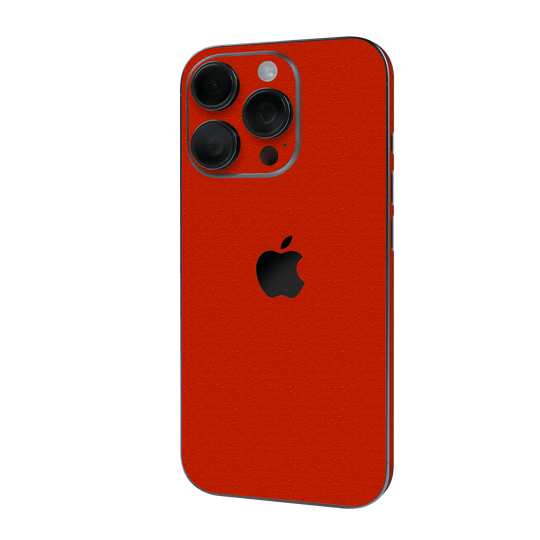 iPhone 16 PRO Luxuria Red Cherry Juice Matt 3D Textured Skin Wrap Sticker Decal Cover Protector by QSKINZ | qskinz.com