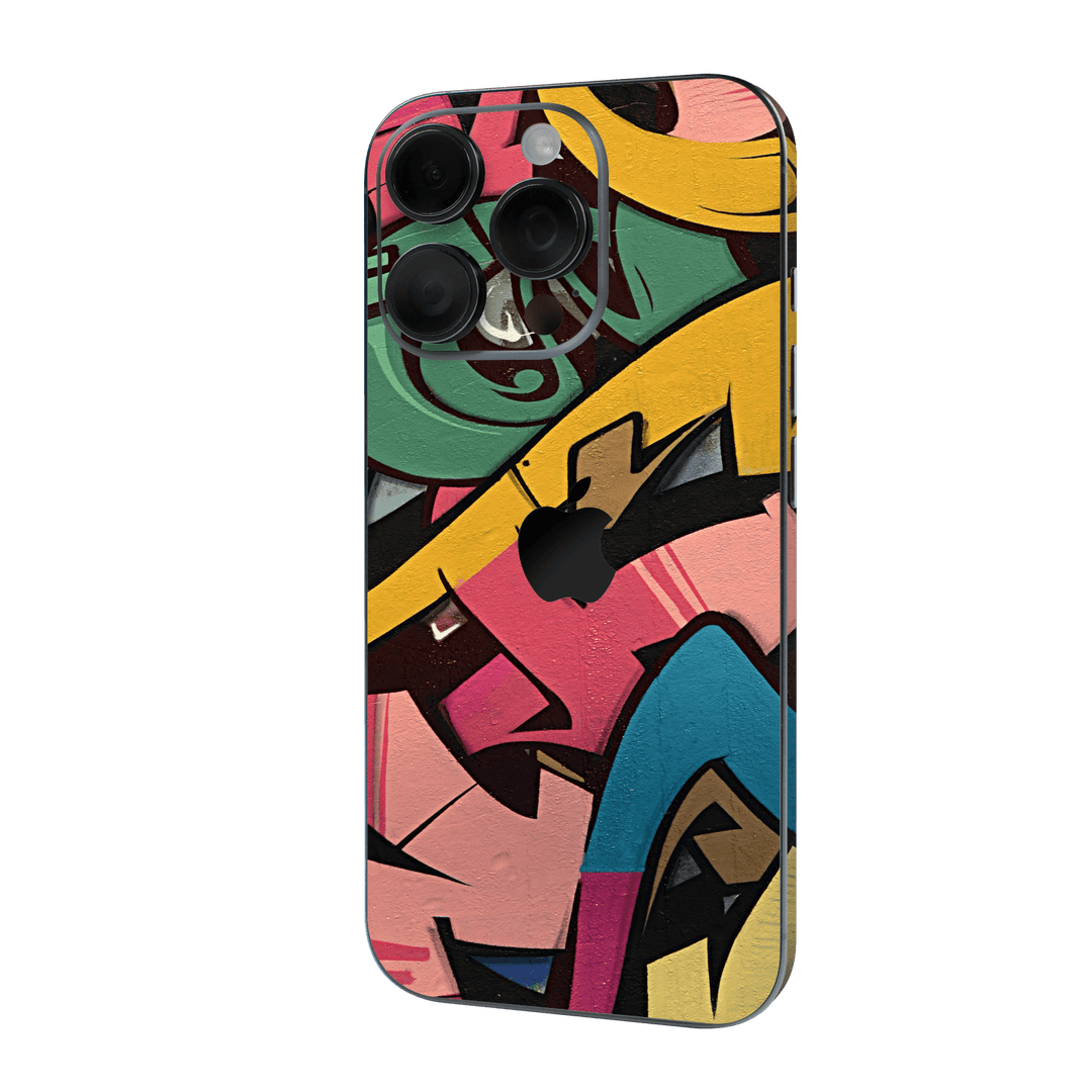 iPhone 16 PRO Print Printed Custom SIGNATURE Vintage Street Art Skin Wrap Sticker Decal Cover Protector by QSKINZ | qskinz.com