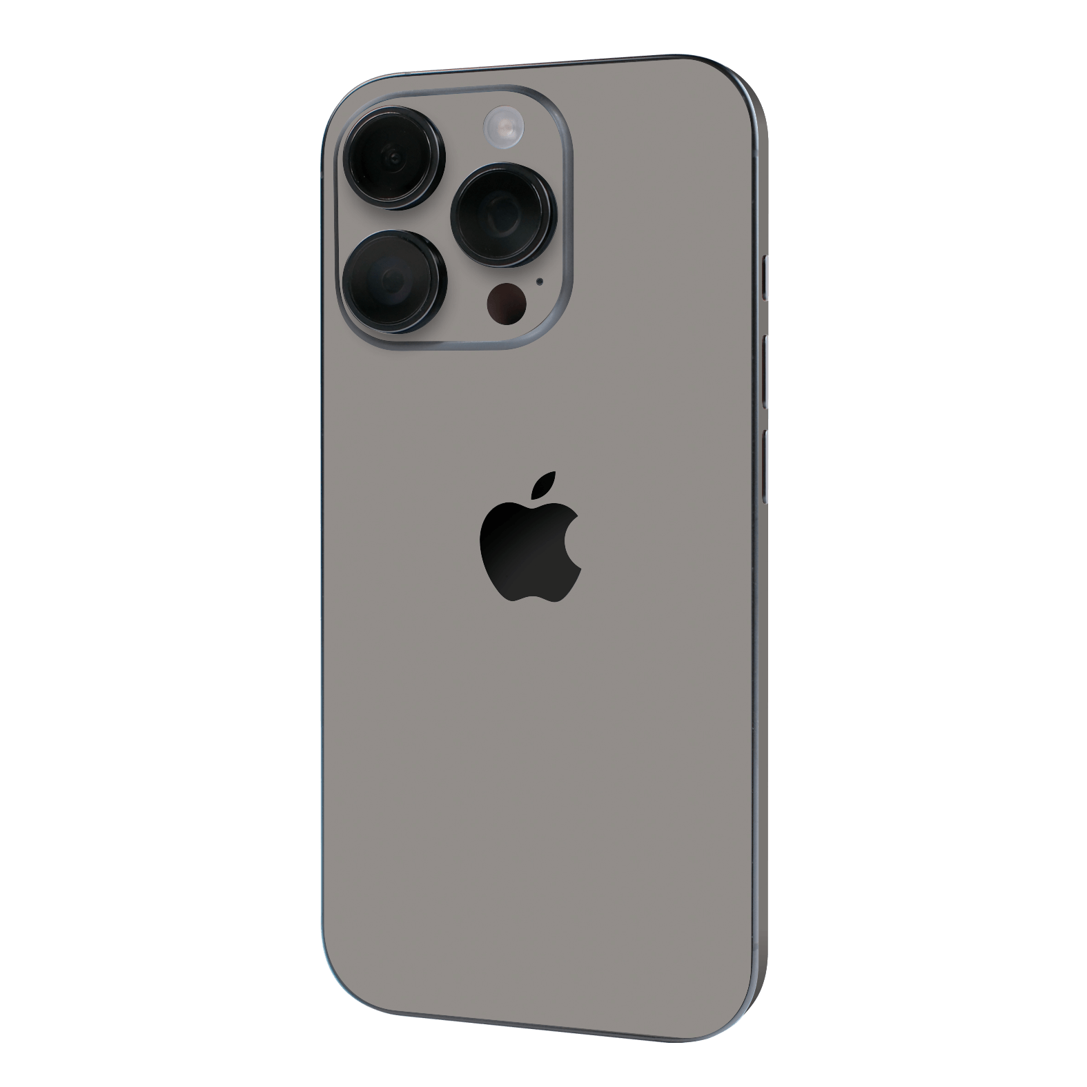 iPhone 16 PRO Soft-Touch Matte StealthMatte Lunar Light Grey Skin Wrap Sticker Decal Cover Protector QSKINZ | qskinz.com