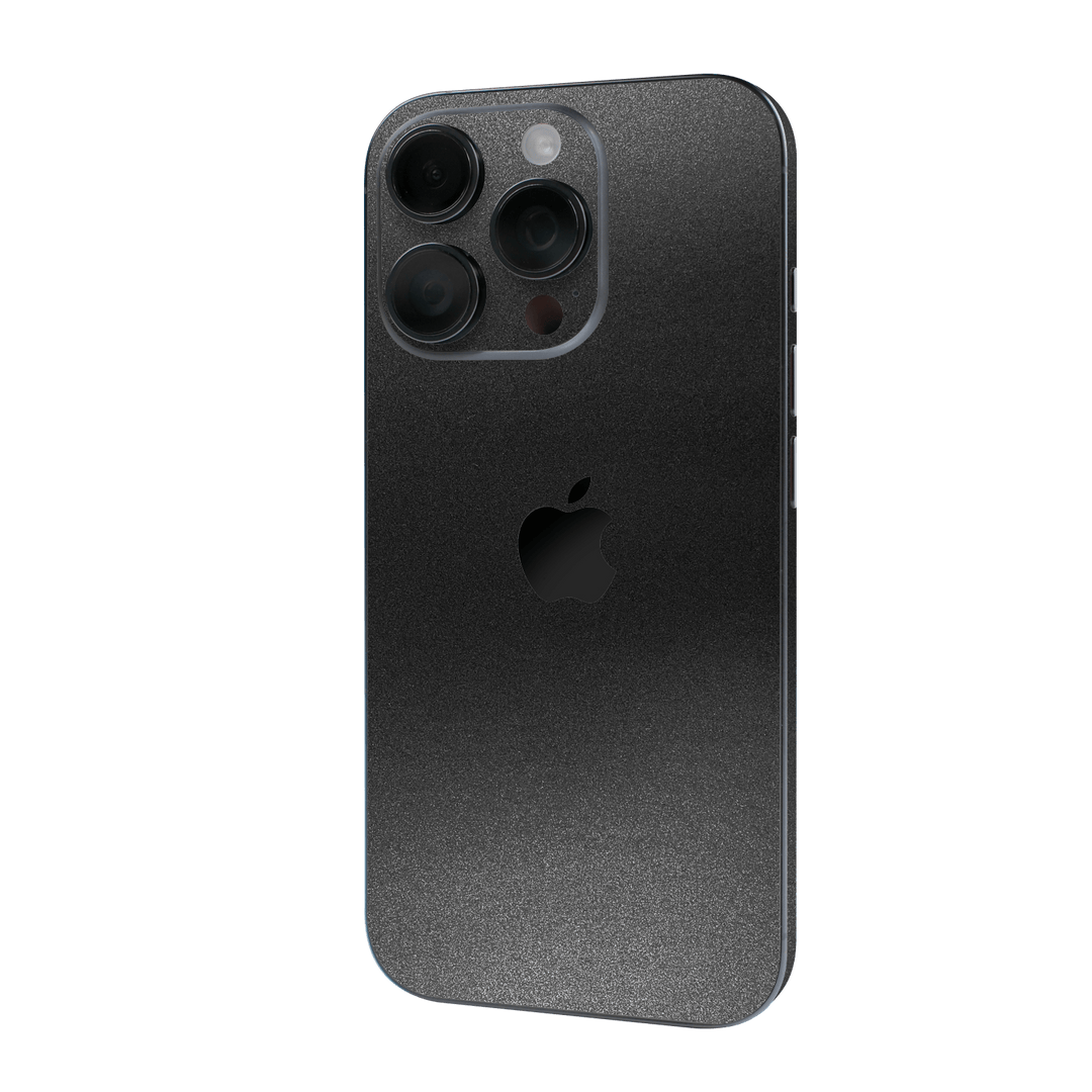 iPhone 16 PRO Space Grey Metallic Matt Matte Skin Wrap Sticker Decal Cover Protector by QSKINZ | qskinz.com