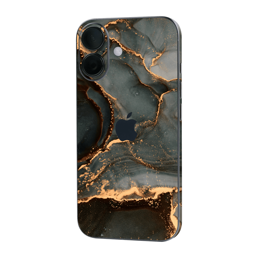 iPhone 16 Plus Print Printed Custom SIGNATURE AGATE GEODE Deep Forest Skin, Wrap, Decal, Protector, Cover by QSKINZ | qskinz.com