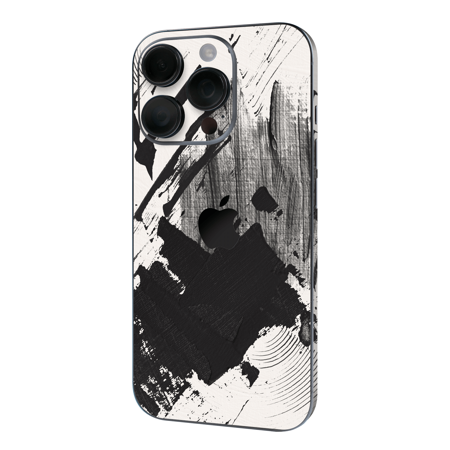 iPhone 16 Pro MAX Black & White Madness Skin, Wrap – Qskinz™
