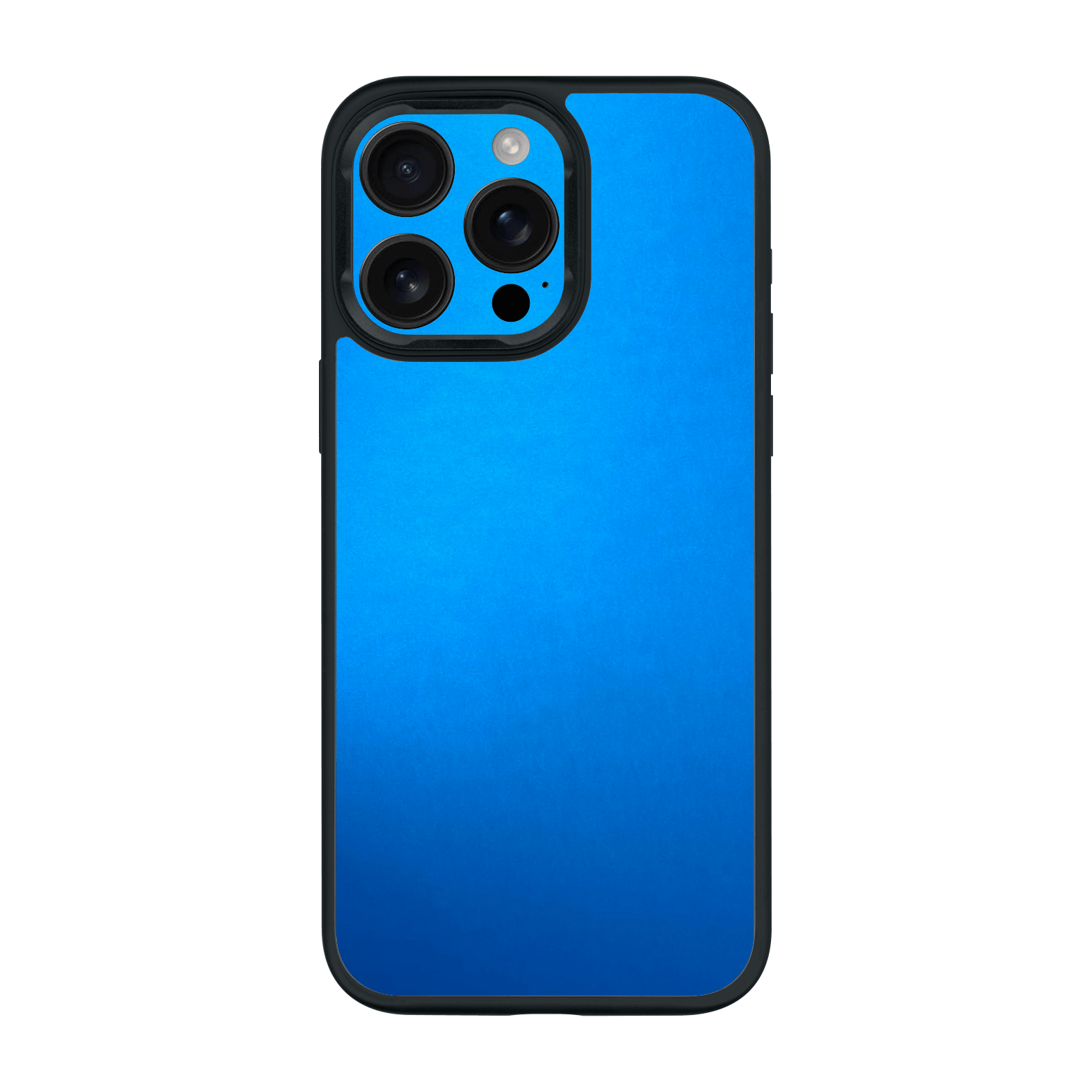 iPhone 16 Pro MAX Qcaze | SATIN BLUE Metallic Case + Skin Kit