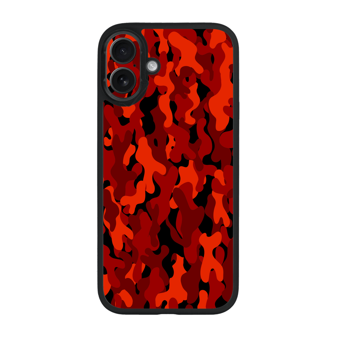 iPhone 16 Qcaze - SIGNATURE Fire CAMO (Case + Skin Kit) iPhone 16 Qcaze - SIGNATURE Fire CAMO (Case + Skin Kit)