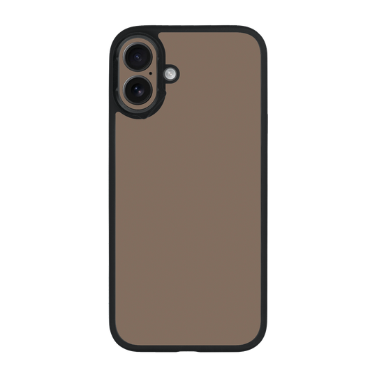iPhone 16 Qcaze Soft-Touch Matte StealthMatte Mocha Taupe Neutral Case by QSKINZ | qskinz.com