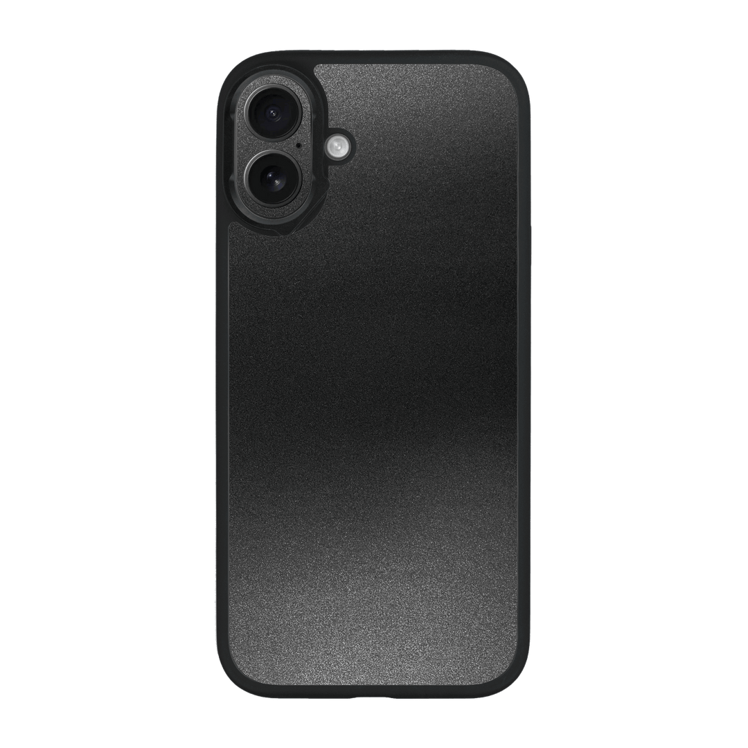 iPhone 16 Qcaze Space Grey Metallic Matt Matte Case by QSKINZ | qskinz.com