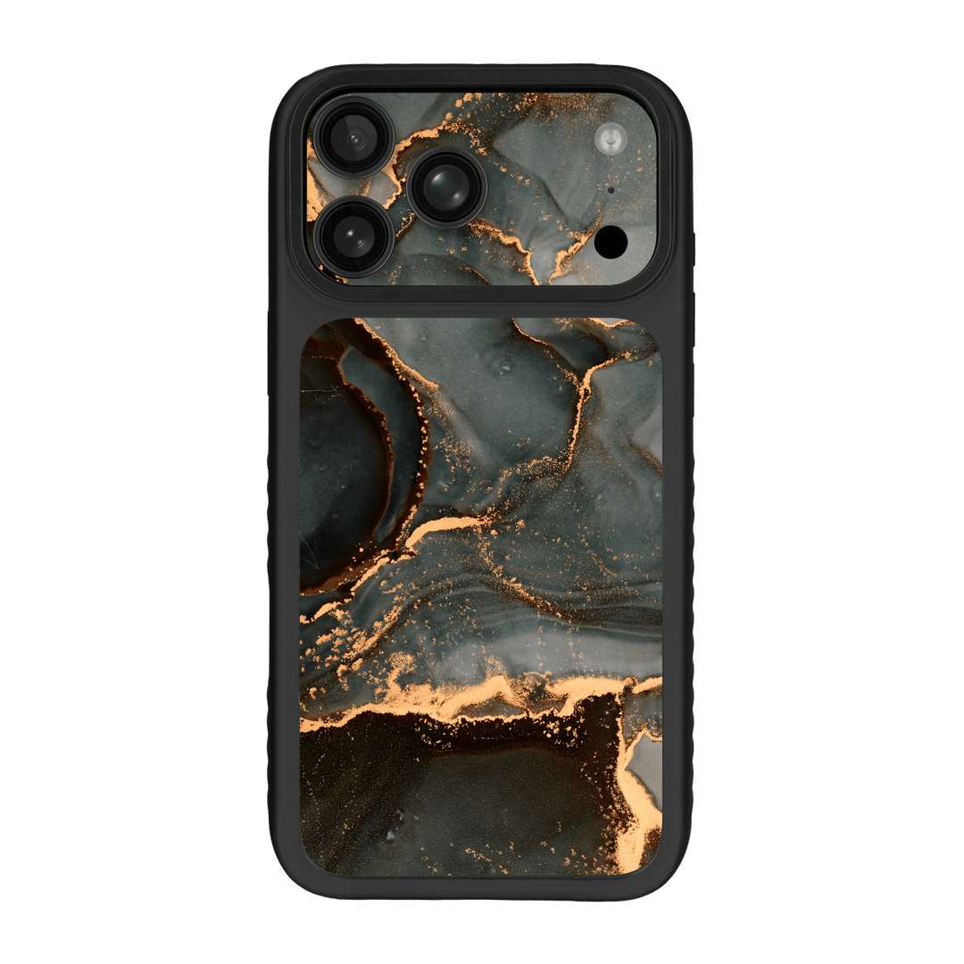 iPhone 17 PRO Qcaze Fusion Print Printed Custom SIGNATURE AGATE GEODE Deep Forest Case, Skin, Wrap, Decal, Protector, Cover by QSKINZ | qskinz.com