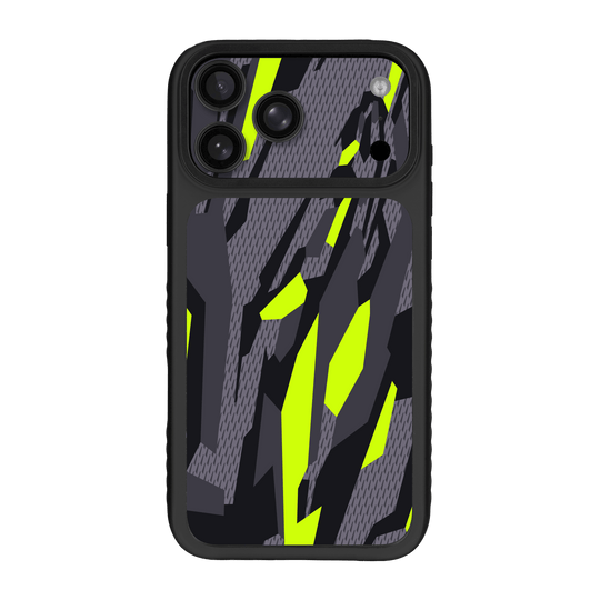 iPhone 17 PRO Qcaze Fusion Print Printed Custom SIGNATURE Abstract Green Camouflage Case Skin Wrap Sticker Decal Cover Protector by QSKINZ | qskinz.com