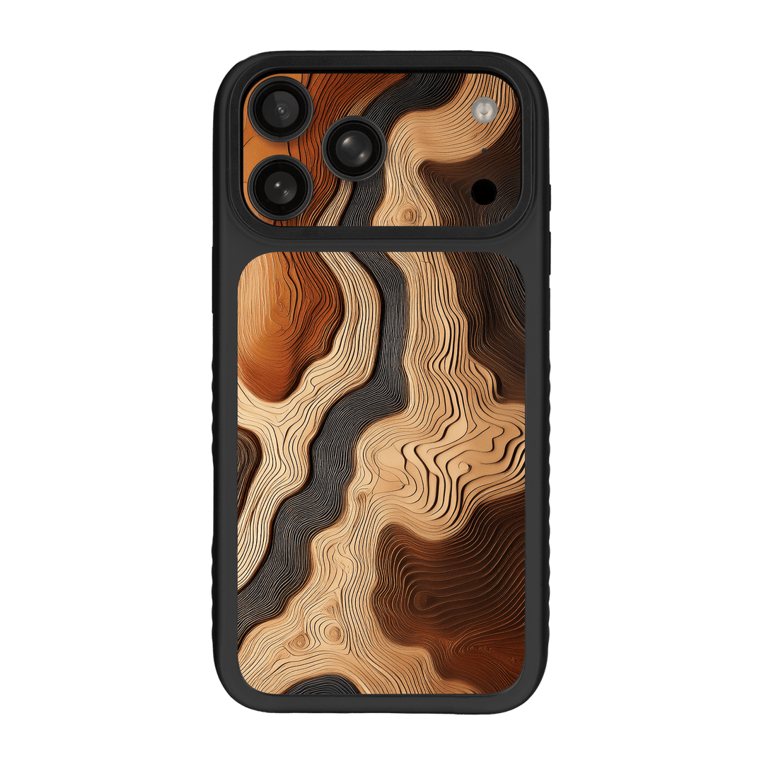 iPhone 17 PRO Qcaze Fusion Print Printed Custom SIGNATURE Dune Écru Neutral Earth Colours Case Skin Wrap Sticker Decal Cover Protector by QSKINZ | QSKINZ.COM