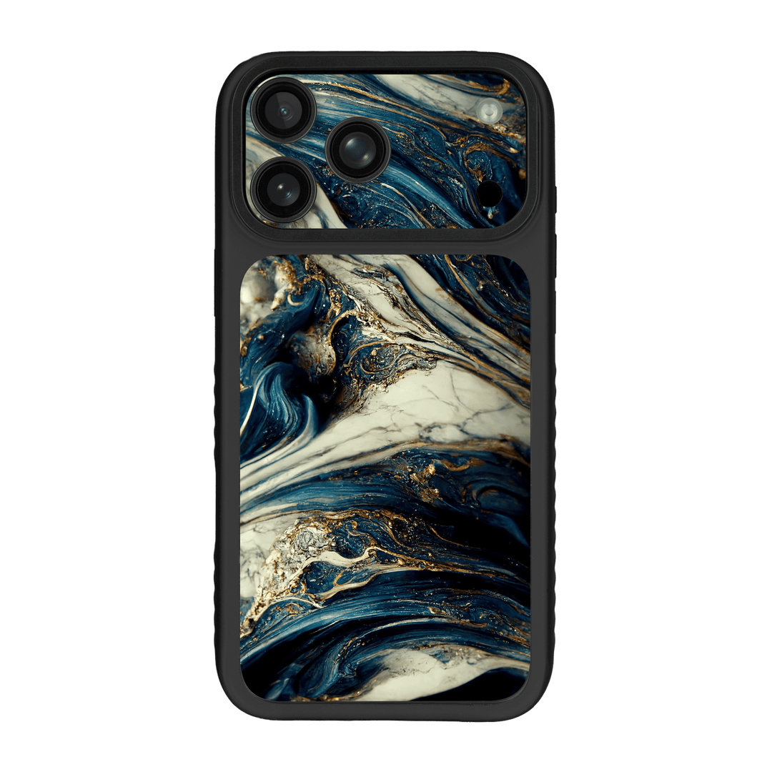 iPhone 17 PRO Qcaze Fusion Printed Custom SIGNATURE Agate Geode Naia Ocean Blue Stone Case Skin Wrap Sticker Decal Cover Protector by QSKINZ | qskinz.com