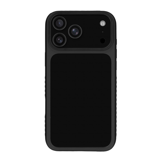 iPhone 17 PRO Qcaze Fusion Soft-Touch Matte StealthMatte Phantom Black Case Skin Wrap Sticker Decal Cover Protector by QSKINZ | qskinz.com