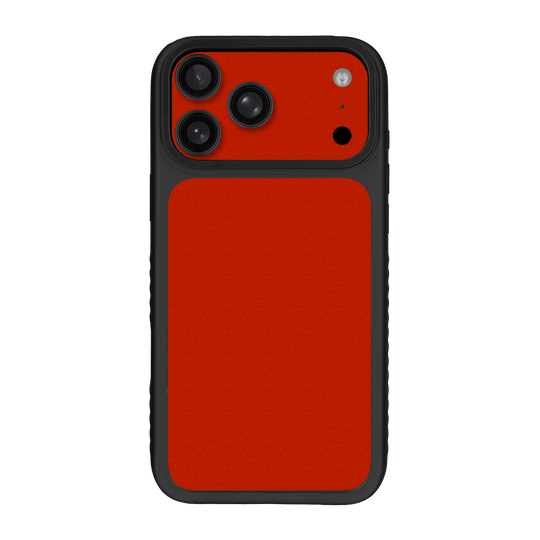 iPhone 17 Pro MAX Qcaze Fusion Luxuria Red Cherry Juice Matt 3D Textured Skin Wrap Sticker Decal Cover Protector CASE by QSKINZ | qskinz.com