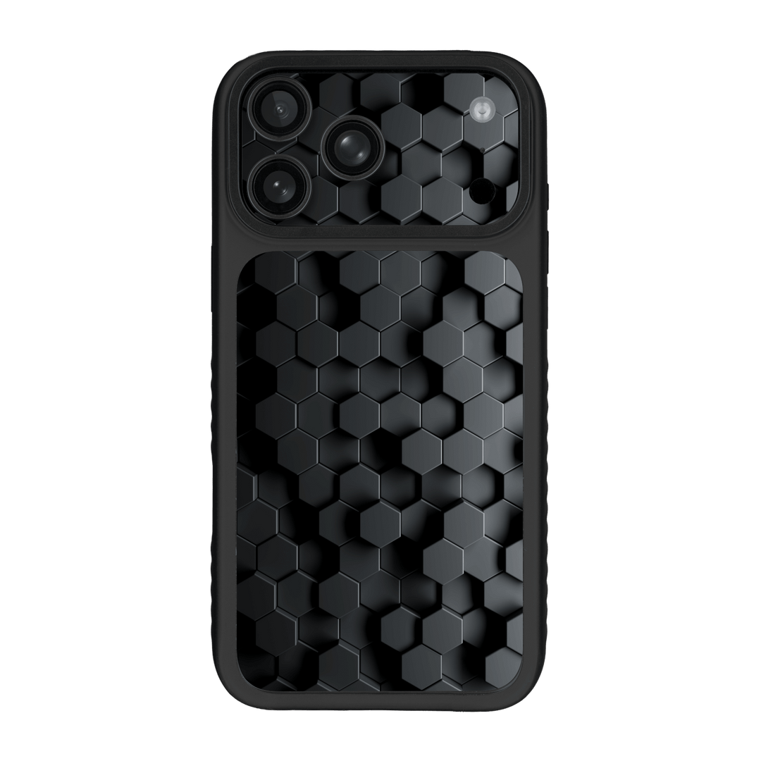 iPhone 17 Pro MAX Qcaze Fusion Print Printed Custom SIGNATURE Hexagonal Reaction Skin Wrap Sticker Decal Cover CASE Protector by QSKINZ | qskinz.com