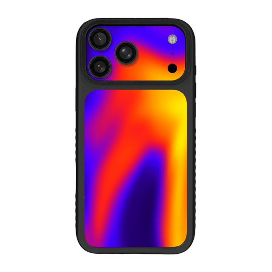 iPhone 17 Pro MAX Qcaze Fusion Print Printed Custom SIGNATURE Infrablaze Infrared Thermal Neon Skin Wrap Sticker Decal Cover Protector CASE by QSKINZ | QSKINZ.COM