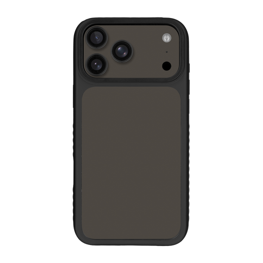 iPhone 17 Pro MAX Qcaze Fusion Soft-Touch Matte StealthMatte Mystiq Dark Grey Skin Wrap Sticker Decal Cover CASE Protector by QSKINZ | qskinz.com
