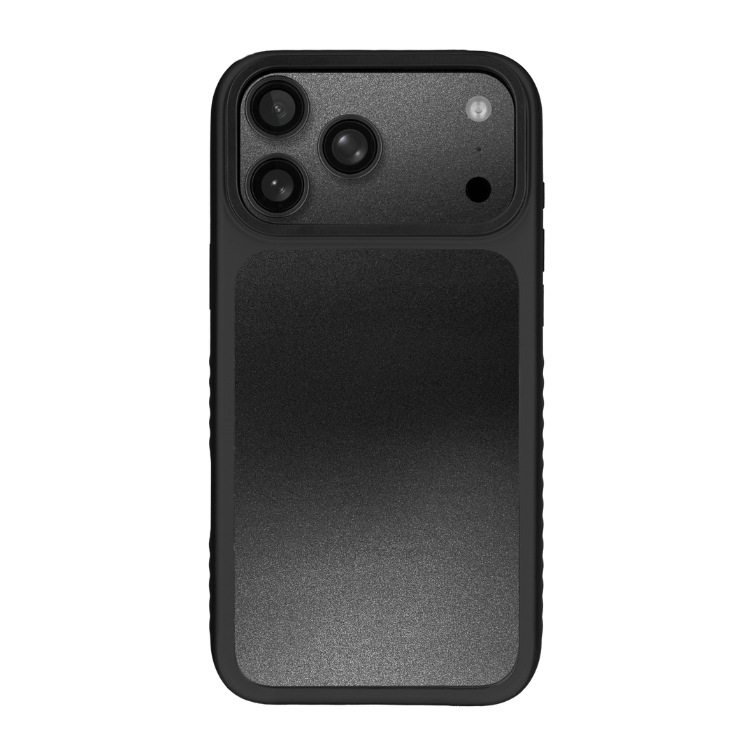 iPhone 17 Pro MAX Qcaze Fusion Space Grey Metallic Matt Matte Skin Wrap Sticker Decal Cover CASE Protector by QSKINZ | qskinz.com