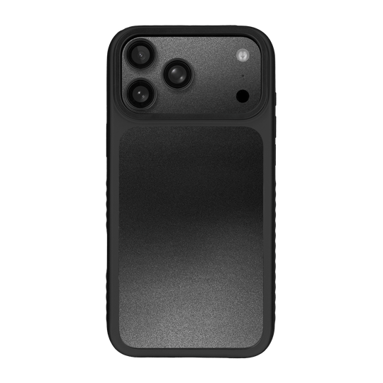 iPhone 17 Pro MAX Qcaze Fusion Space Grey Metallic Matt Matte Skin Wrap Sticker Decal Cover CASE Protector by QSKINZ | qskinz.com