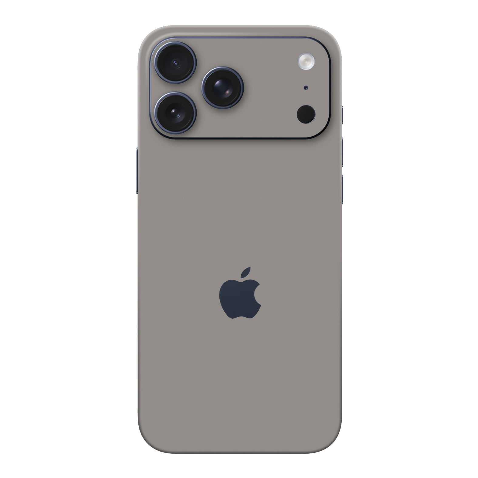 iPhone 17 Pro MAX Soft-Touch Matte StealthMatte Lunar Light Grey Skin Wrap Sticker Decal Cover Protector by QSKINZ | qskinz.com