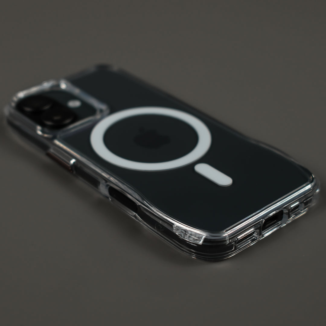 iPhone 17 Qcaze MIRAGE - the ultimate clear phone case full