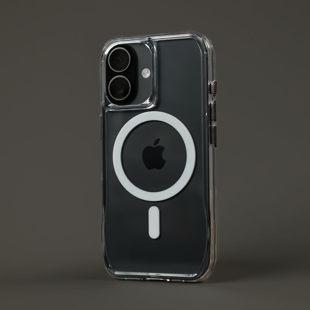 iPhone 17 Qcaze MIRAGE - the ultimate clear phone case other side