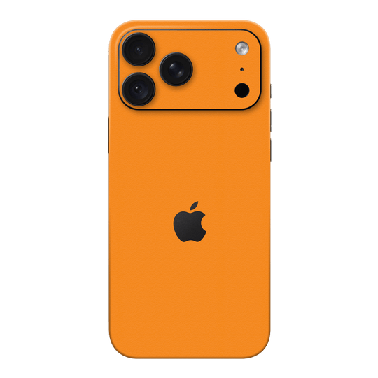 iPhone 18 PRO Luxuria Sunrise Orange Matt 3D Textured Skin Wrap Sticker Decal Cover Protector by QSKINZ | qskinz.com