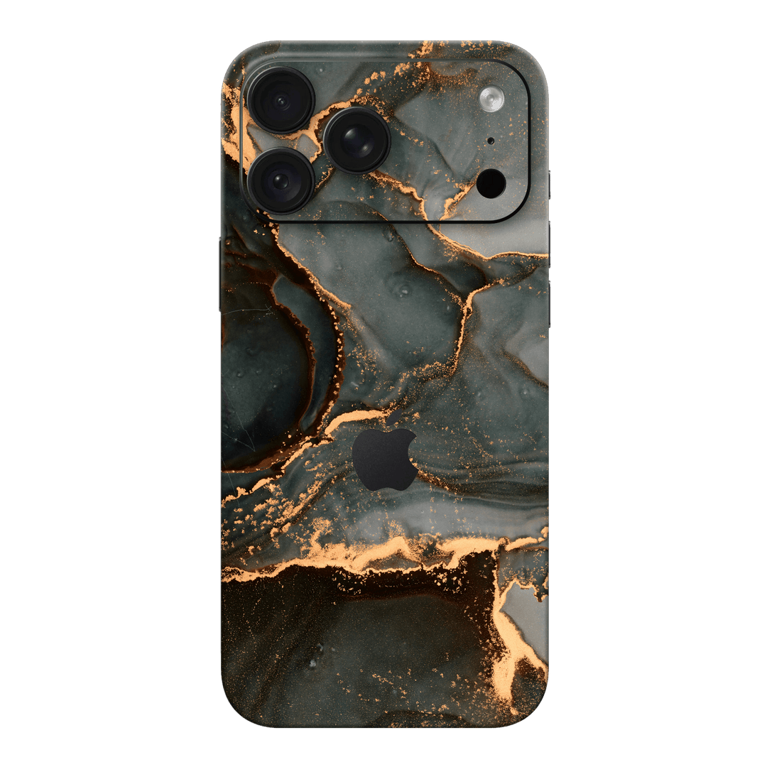 iPhone 18 PRO Print Printed Custom SIGNATURE AGATE GEODE Deep Forest Skin, Wrap, Decal, Protector, Cover by QSKINZ | qskinz.com