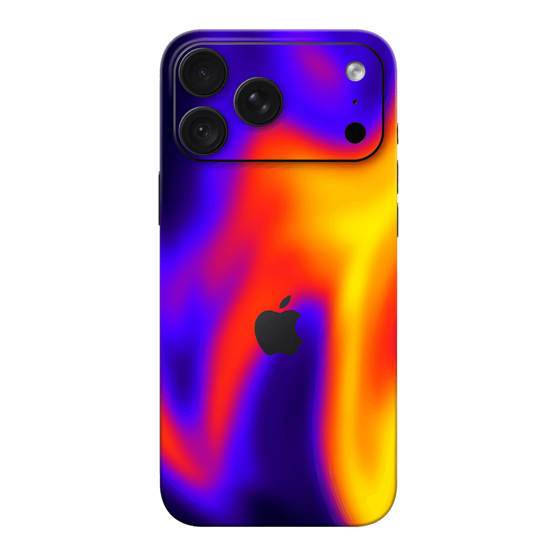 iPhone 18 PRO Print Printed Custom SIGNATURE Infrablaze Infrared Thermal Neon Skin Wrap Sticker Decal Cover Protector by QSKINZ | QSKINZ.COM