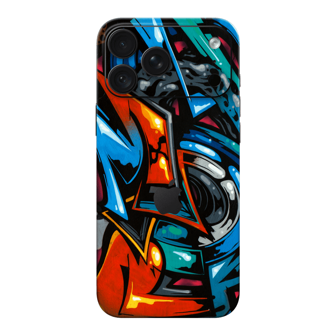 iPhone 18 PRO Print Printed Custom SIGNATURE Street Art Graffiti Skin, Wrap, Decal, Protector, Cover by QSKINZ | qskinz.com