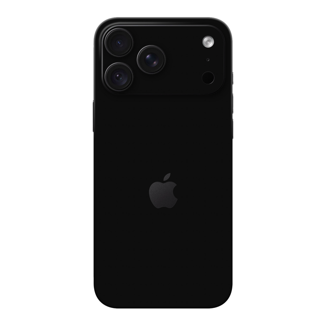 iPhone 18 PRO Soft-Touch Matte StealthMatte Phantom Black Skin Wrap Sticker Decal Cover Protector by QSKINZ | qskinz.com