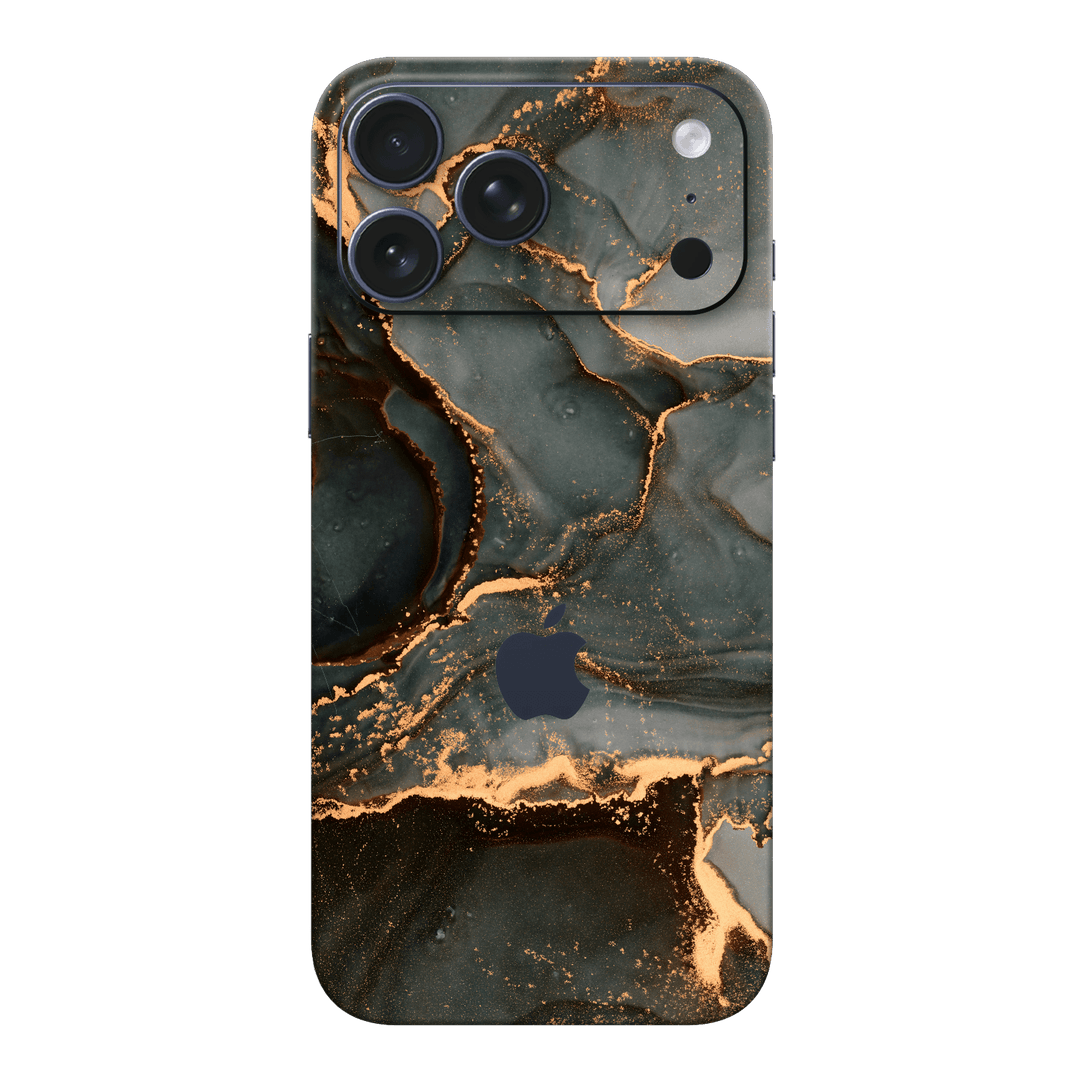iPhone 18 Pro MAX Print Printed Custom SIGNATURE AGATE GEODE Deep Forest Skin, Wrap, Decal, Protector, Cover by QSKINZ | qskinz.com