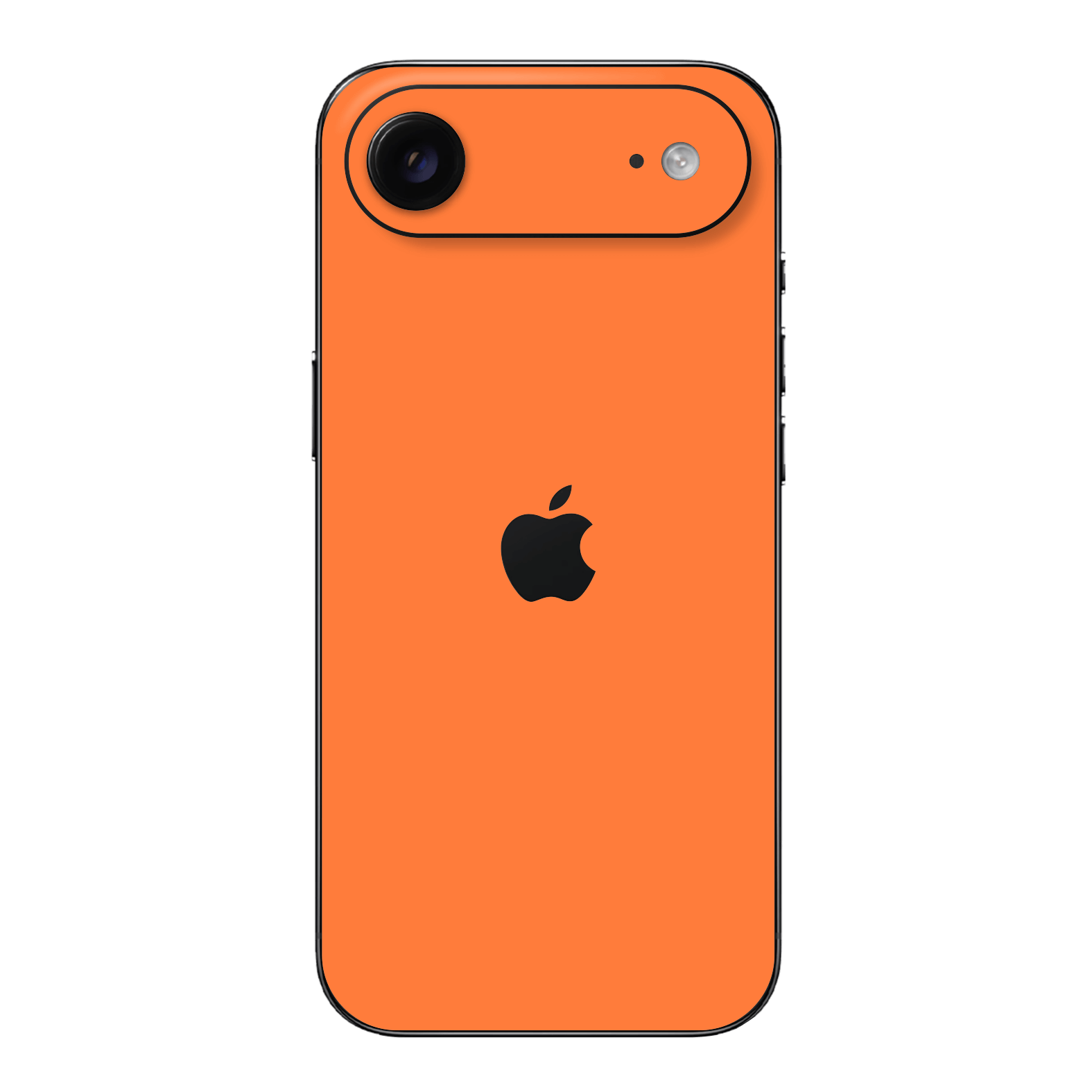 iPhone Air Printed Custom SIGNATURE “Cosmic Orange” Vibrant Solid Orange Skin Wrap Sticker Decal Cover Protector by QSKINZ | QSKINZ.COM