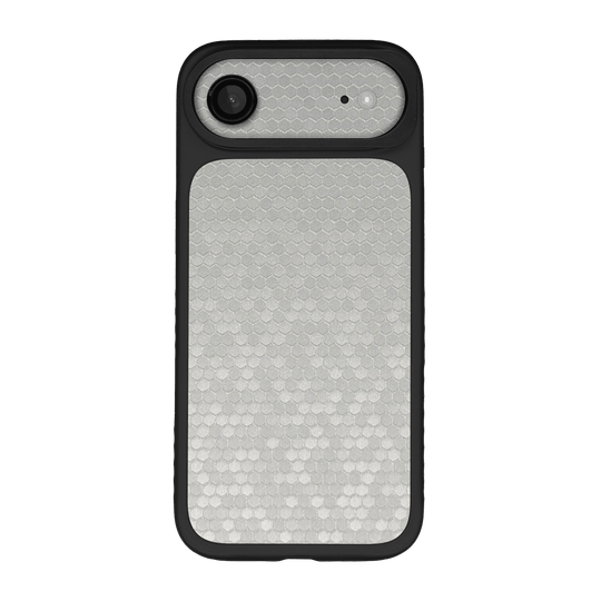 iPhone Air Qcaze Fusion Luxuria Silver Honeycomb 3D Textued Case, Skin, Wrap, Protector by QSKINZ | qskinz.com