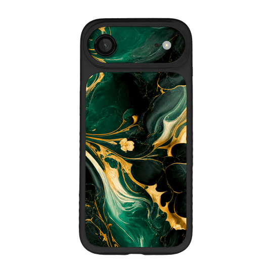 iPhone Air Qcaze Fusion Print Printed Custom SIGNATURE Agate Geode Royal Green Gold Case Skin Wrap Sticker Decal Cover Protector by QSKINZ | qskinz.com