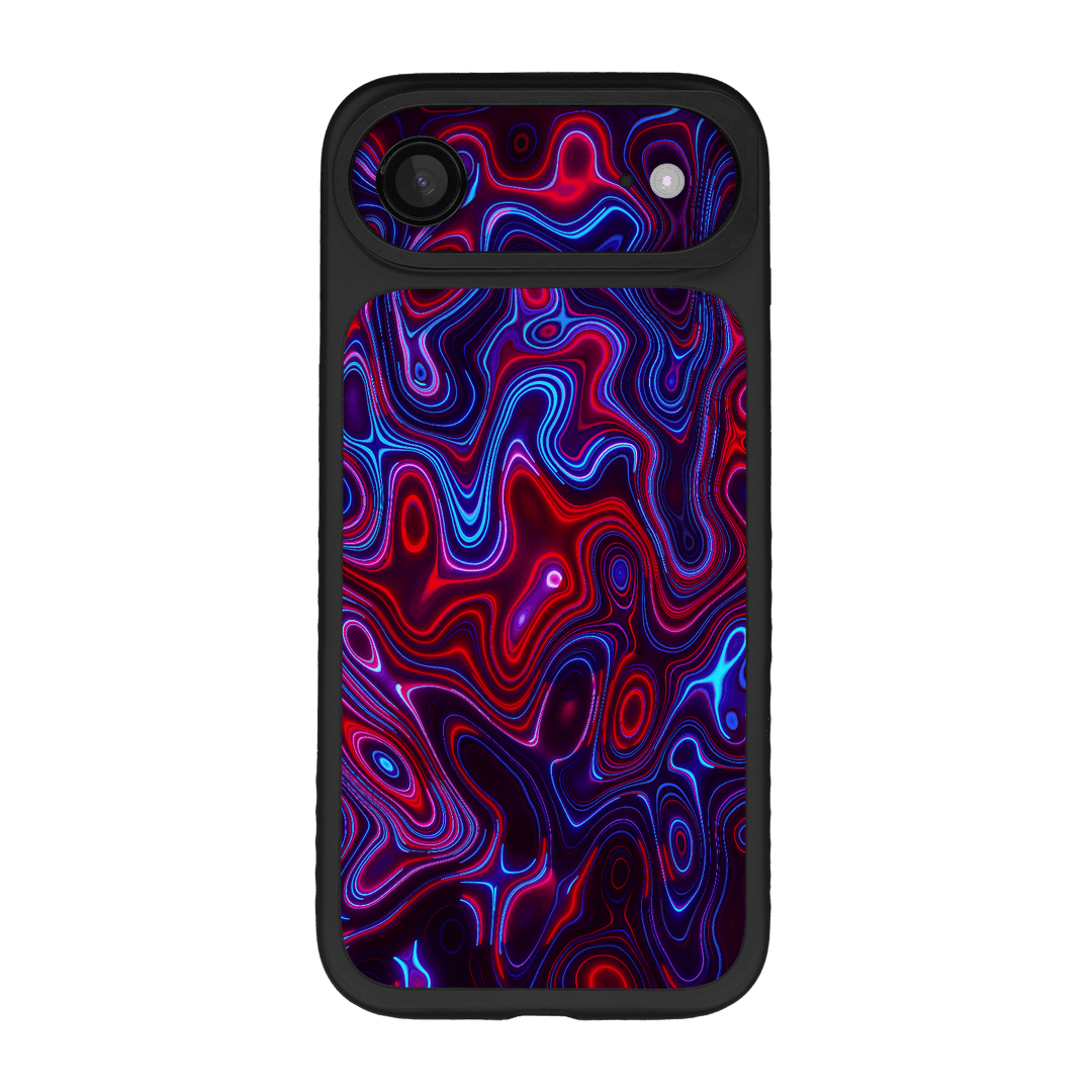 iPhone Air Qcaze Fusion Print Printed Custom SIGNATURE Flux Fusion Purple Neon Case Skin Wrap Sticker Decal Cover Protector by QSKINZ | QSKINZ.COM