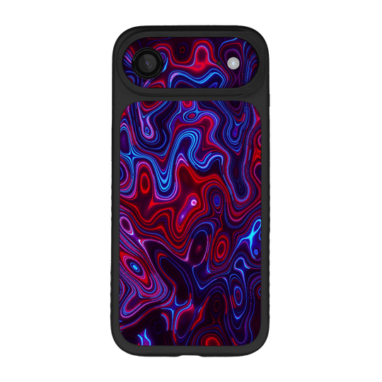 iPhone Air Qcaze Fusion Print Printed Custom SIGNATURE Flux Fusion Purple Neon Case Skin Wrap Sticker Decal Cover Protector by QSKINZ | QSKINZ.COM