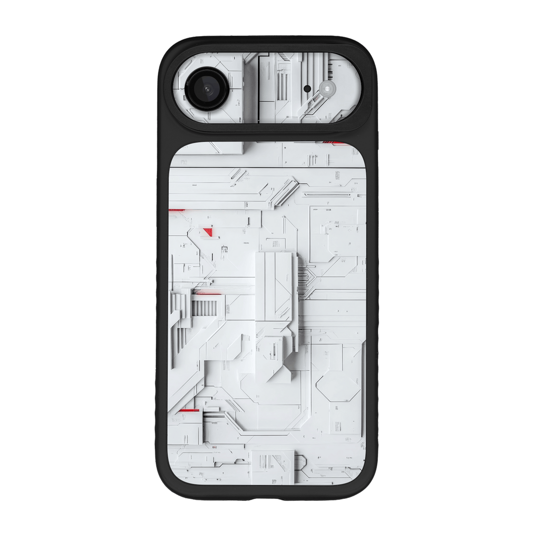 iPhone Air Qcaze Fusion Print Printed Custom SIGNATURE Interstellar White Spaceship Case Skin Wrap Sticker Decal Cover Protector by QSKINZ | QSKINZ.COM