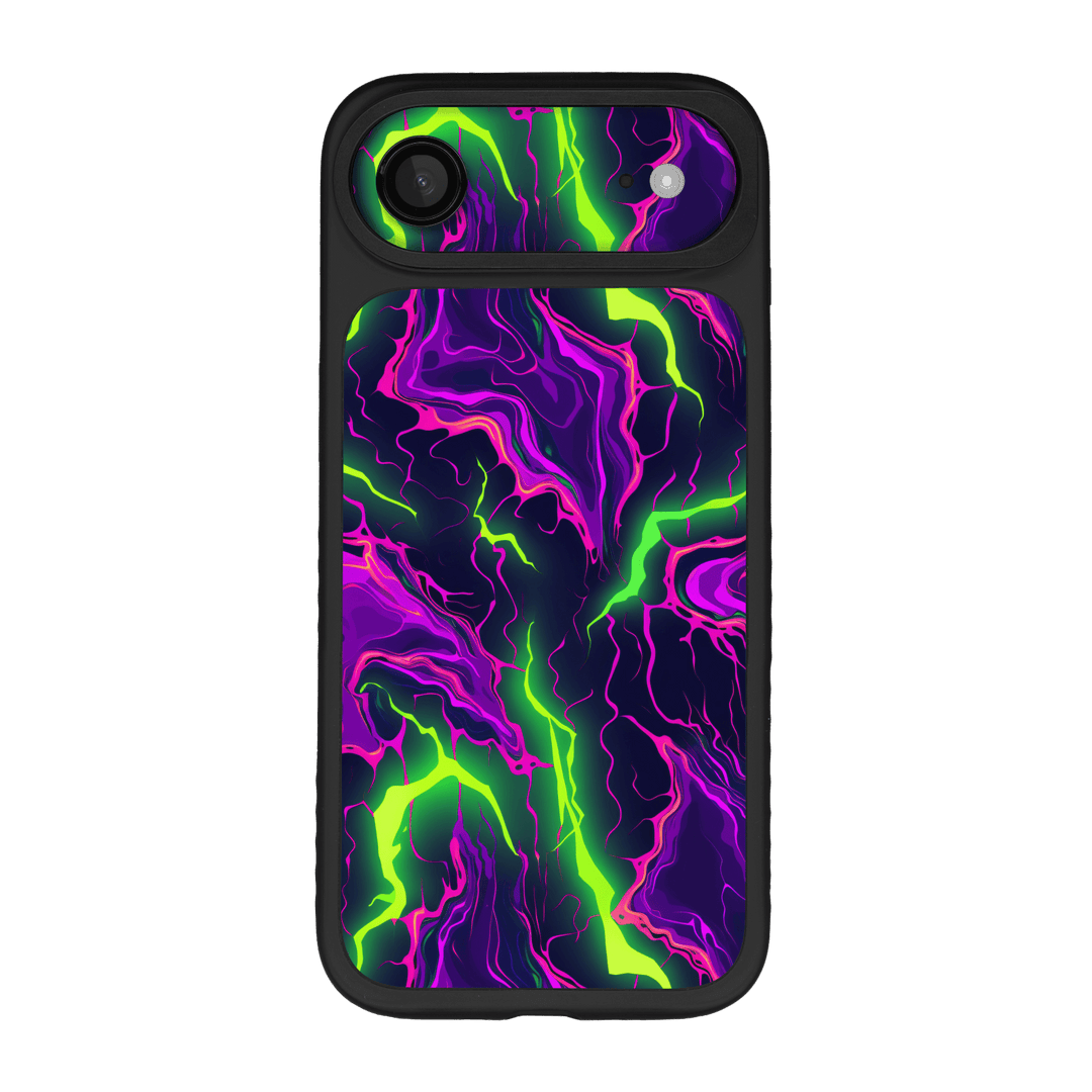 iPhone Air Qcaze Fusion Print Printed Custom SIGNATURE Twisterra Twist Neon Purple Yellow Green Anime Case Skin Wrap Sticker Decal Cover Protector by QSKINZ | QSKINZ.COM