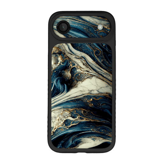 iPhone Air Qcaze Fusion Printed Custom SIGNATURE Agate Geode Naia Ocean Blue Stone Case Skin Wrap Sticker Decal Cover Protector by QSKINZ | qskinz.com
