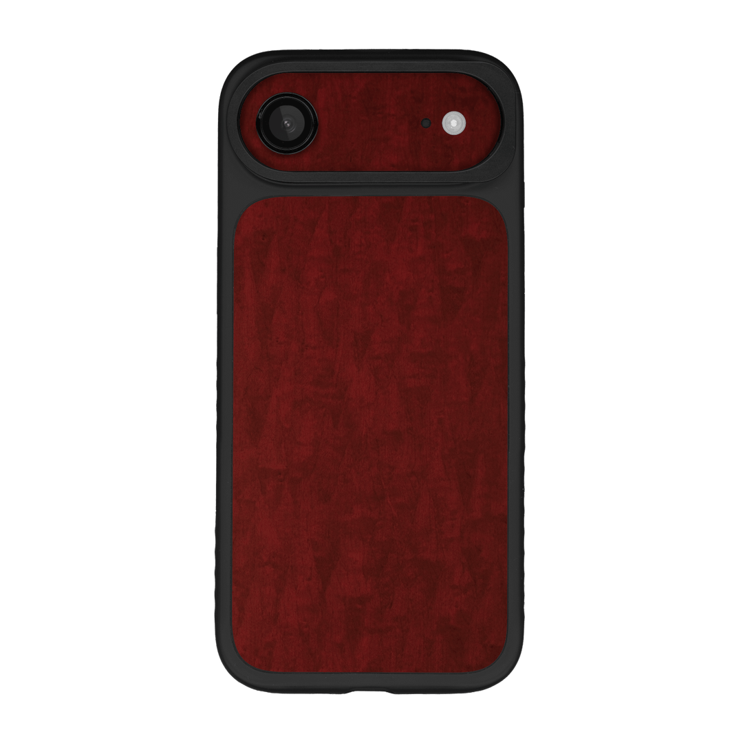 iPhone Air Qcaze Fusion Scarlet Red Wood Wooden Satin Case Skin  Wrap Sticker Decal Cover Protector by QSKINZ | qskinz.com