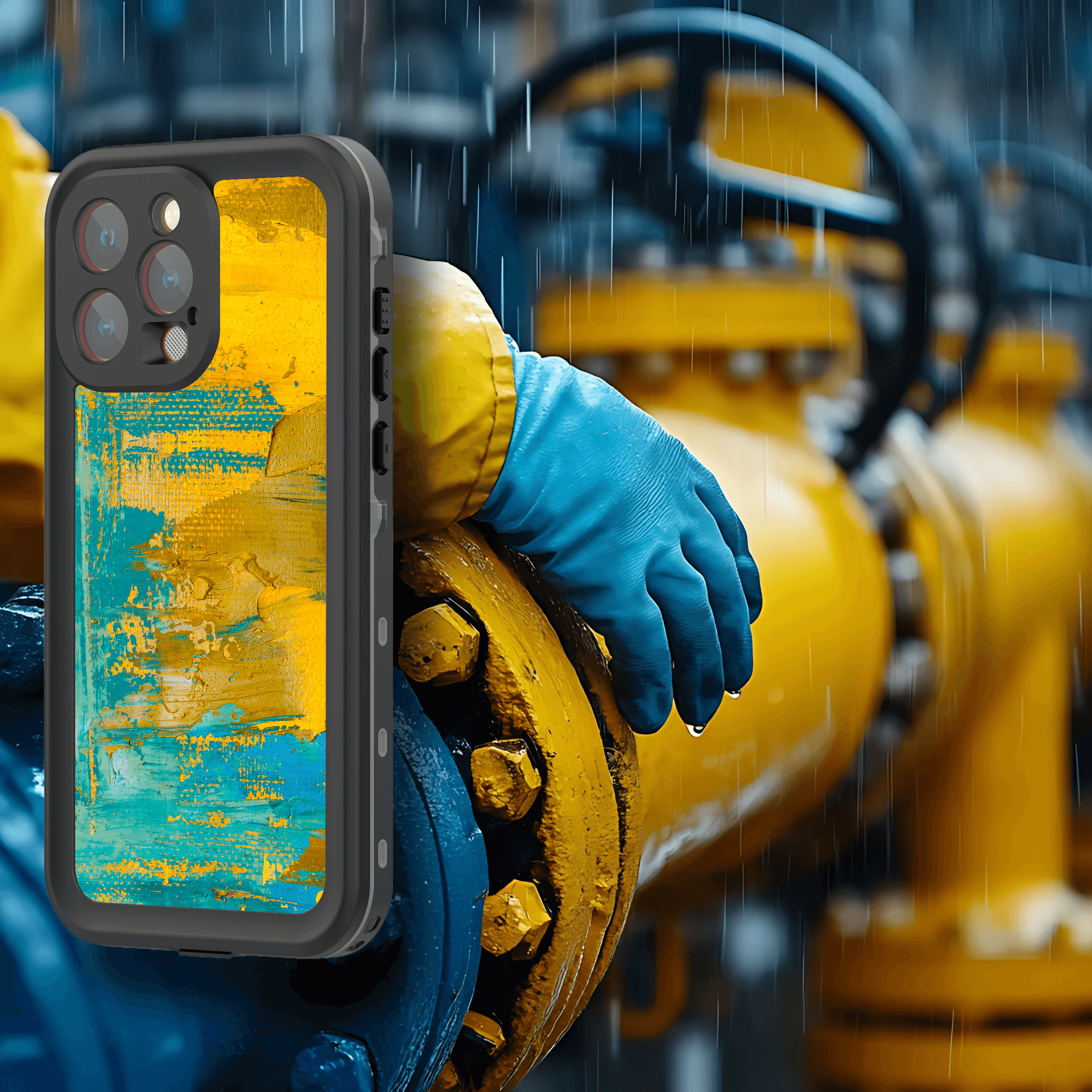 Custom IP68 Waterproof Case for iPhone 16 PRO