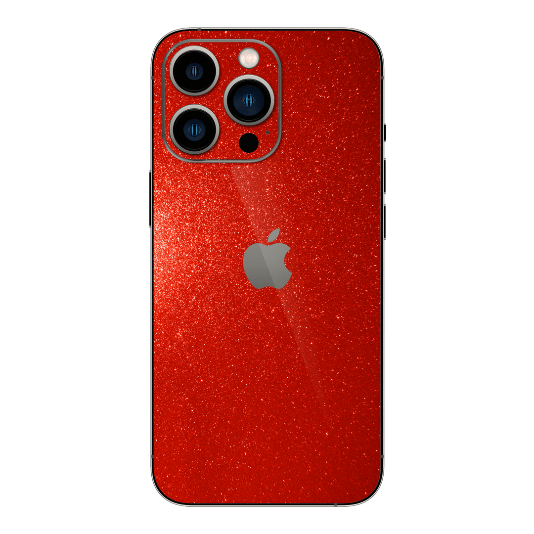 iPhone 15 PRO DIAMOND RED Skin - Premium Protective Skin Wrap Sticker Decal Cover by QSKINZ | Qskinz.com