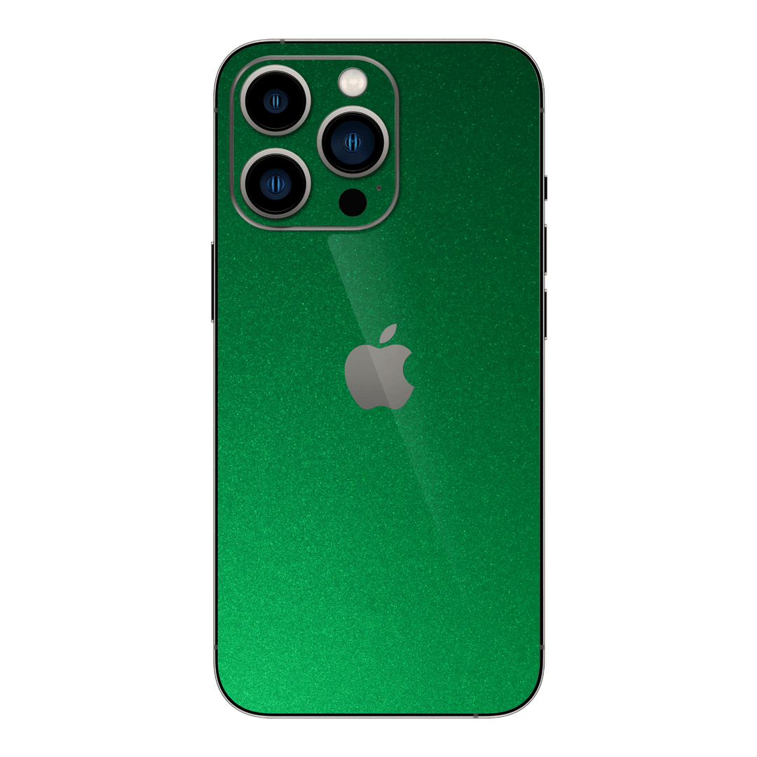 iPhone 15 Pro MAX GLOSSY VIPER GREEN TUNING Metallic Skin - Premium Protective Skin Wrap Sticker Decal Cover by QSKINZ | Qskinz.com