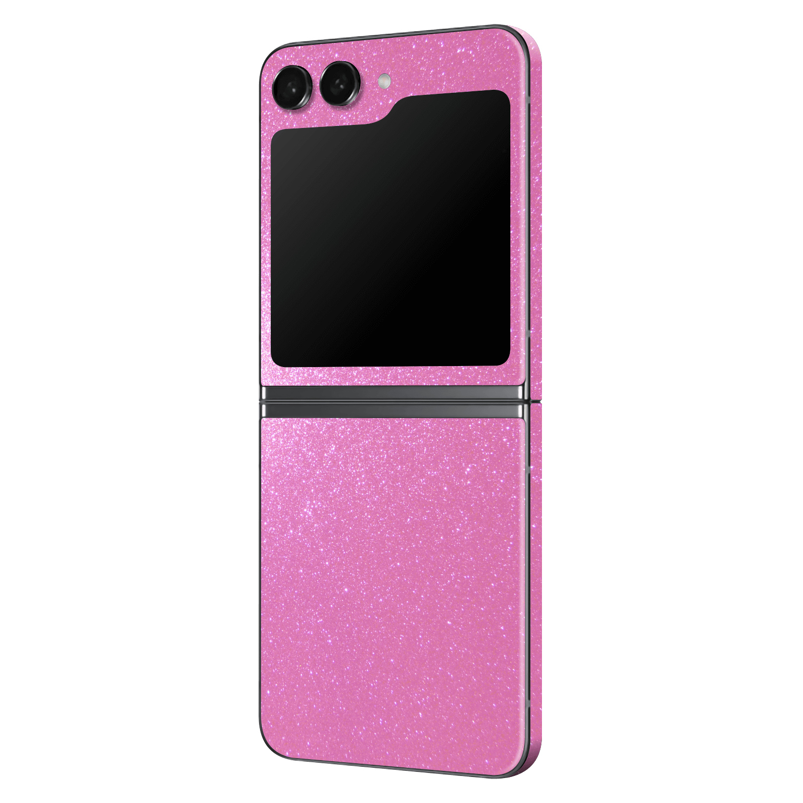 Samsung Galaxy Z Flip 5 (2023) Diamond Pink Shimmering Sparkling Glitter Skin Wrap Sticker Decal Cover Protector by EasySkinz | EasySkinz.com
