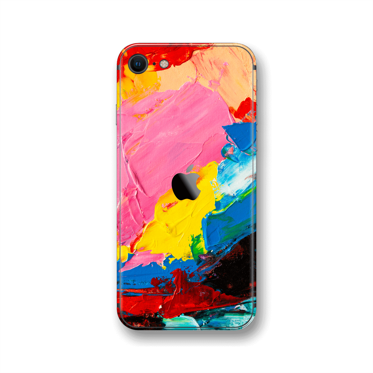 QSKINZ iPhone SE (2020) Colour Storm Canvas Skin